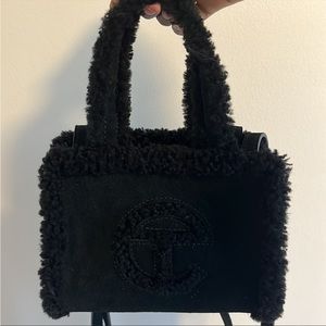 TELFAR UGG Small Shopping Bag in Black